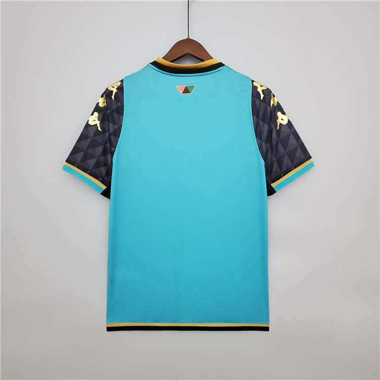 Venezia FC 21-22 Goalkeeper Blue Soccer Jersey Football Shirt -