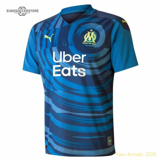 Professional-Grade 2020-2021 Marseille Third Shirt (Your Name)
