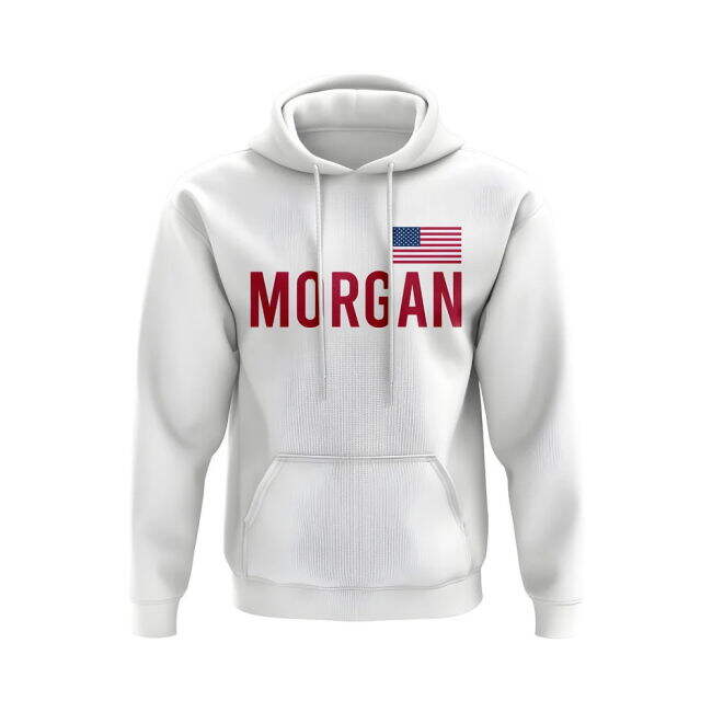 Alex Morgan USA Name Hoody (White)