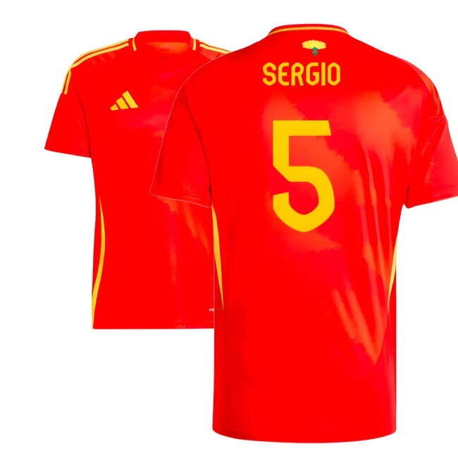2024-2025 Spain Home Shirt (Sergio 5)
