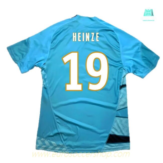 Marseille 2009-10 Away Shirt ((Excellent) M) (Heinze 19)