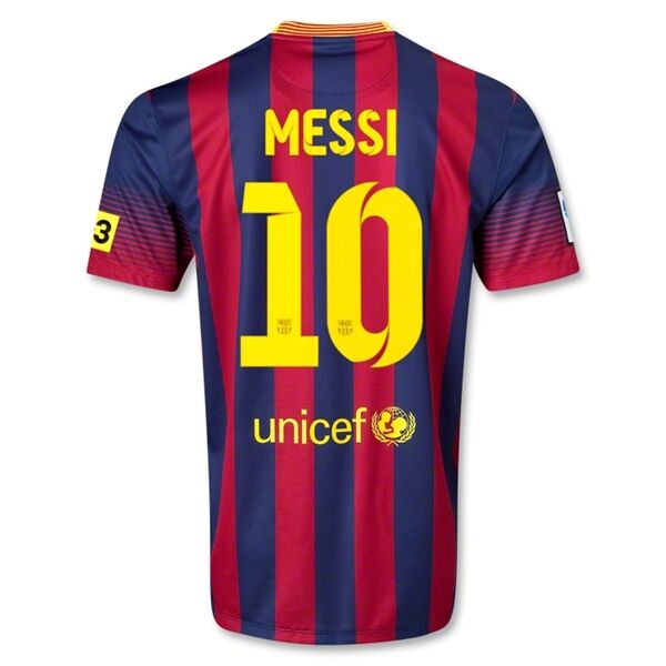 1314 Barcelona 10 MESSI Home Shirt - Official Replica 2901