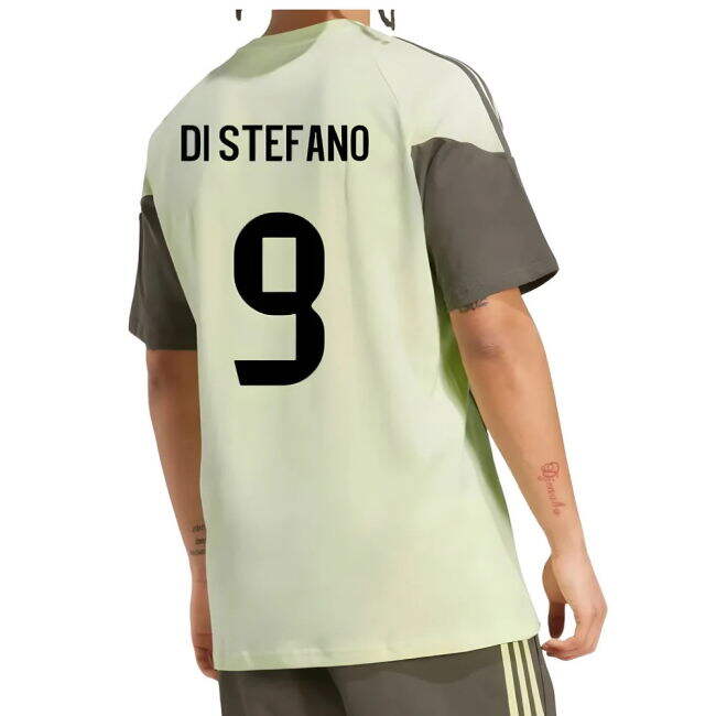 2025-2026 Real Madrid Training Tee (Almost Lime) (Di Stefano 9)