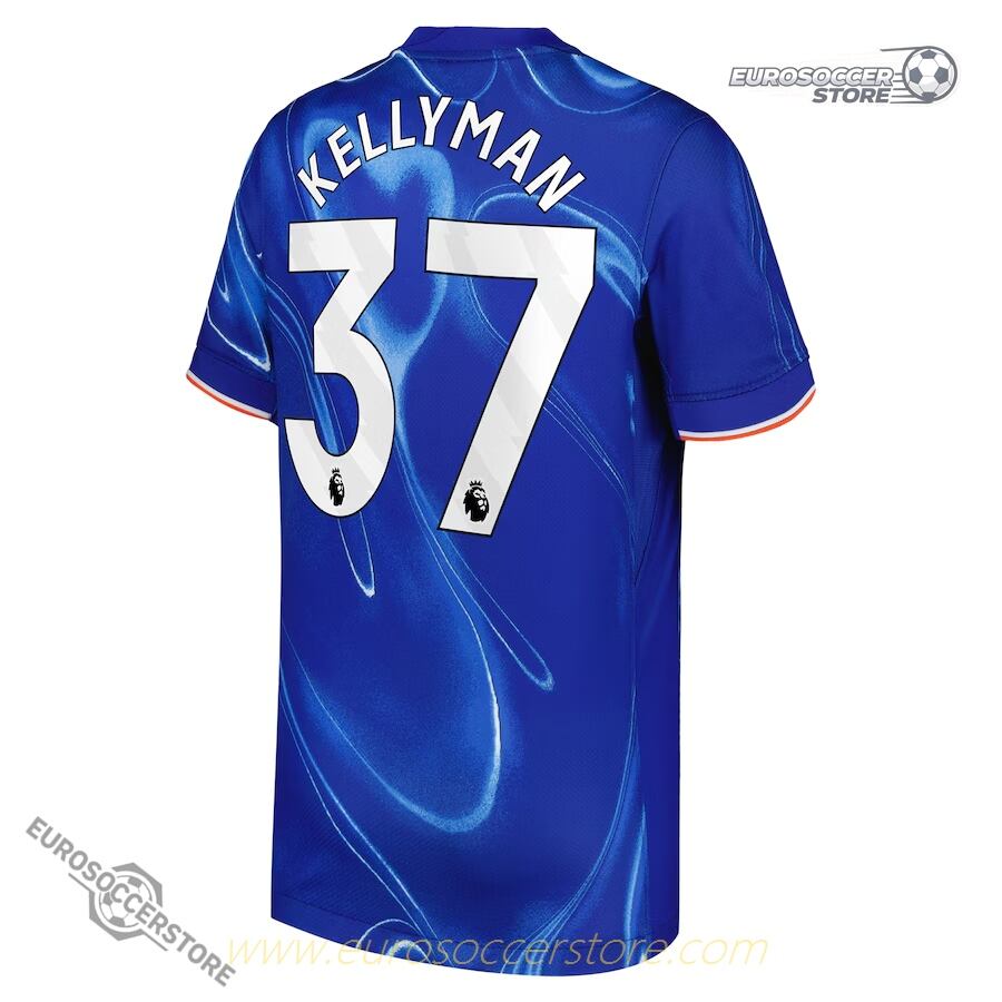 Kellyman's No. 37 Chelsea Home Jersey for the 24-25 Season