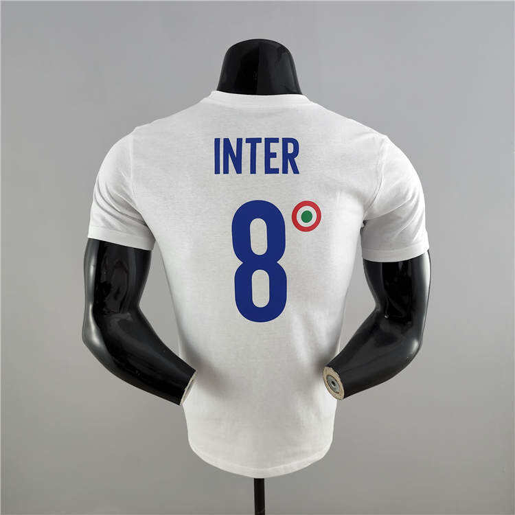21-22 Inter Milan Champion White T-Shirt - Official Replica 6734