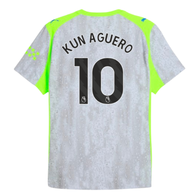 2025-2026 Man City Authentic Third Top (Kun Aguero 10)