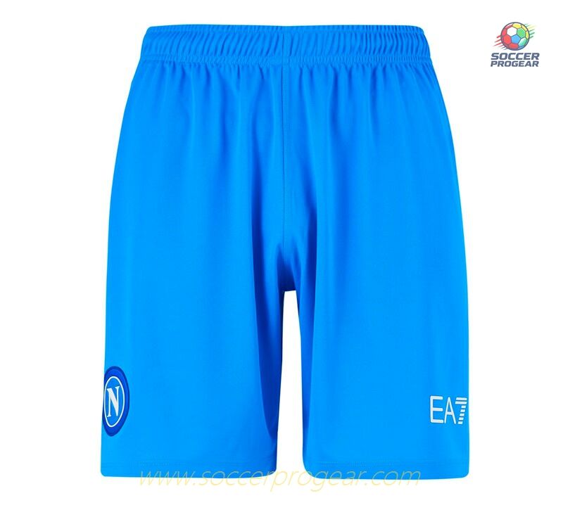 NAPLES Match Quality EA7 HOME SHORTS 2022 2023