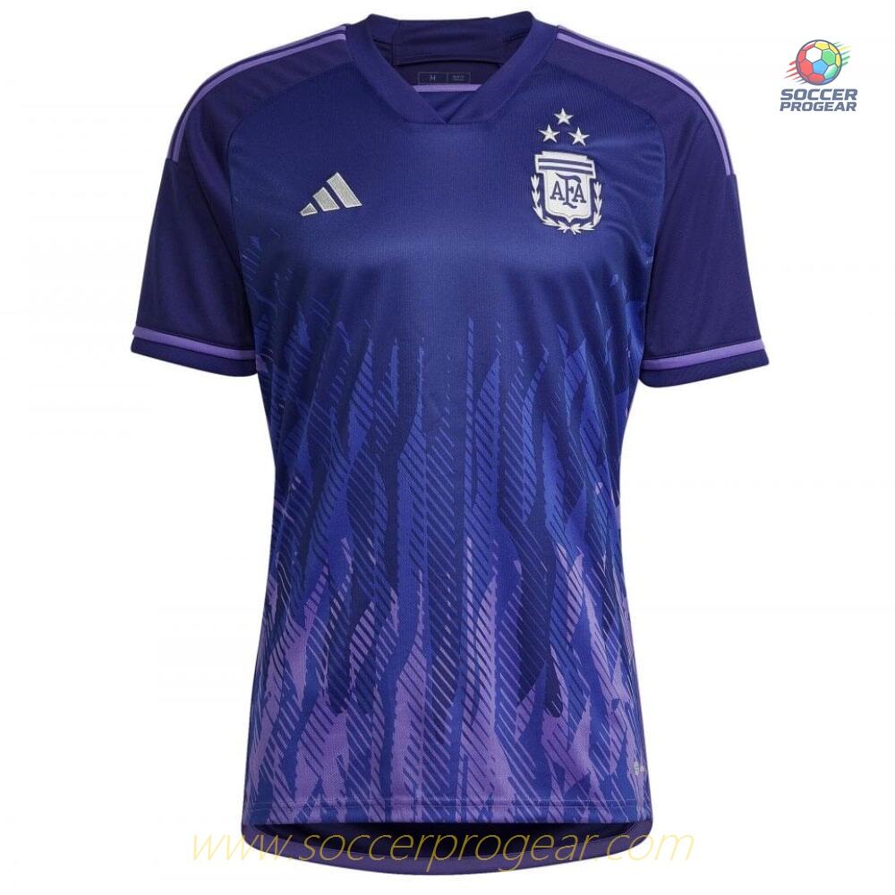 ARGENTINA 3 STAR WORLD CUP AWAY JERSEY 2022