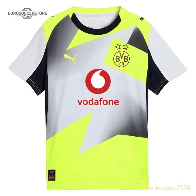 Fan-Favorite 2025-2026 Borussia Dortmund Away Shirt (Kids) (Haaland 9)