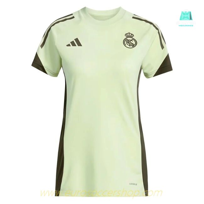 2025-2026 Real Madrid Training Jersey (Almost Lime) - Womens (Mbappe 10)