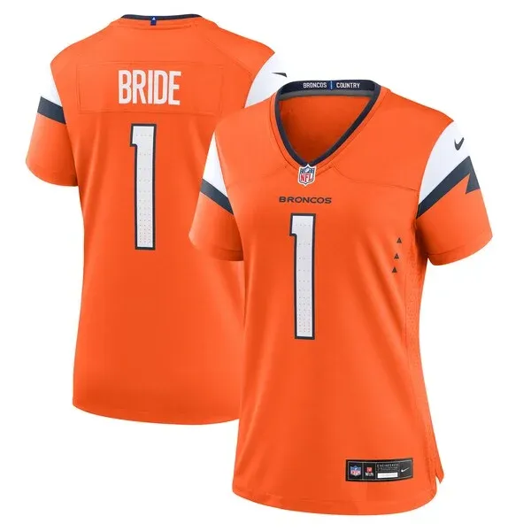 None Game Football Jersey - Orange  | official NFL jersey | NFL Footba