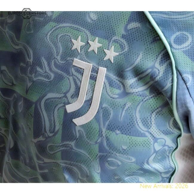 Premium Away Juventus Jersey 2025-2026 Moisture-wicking