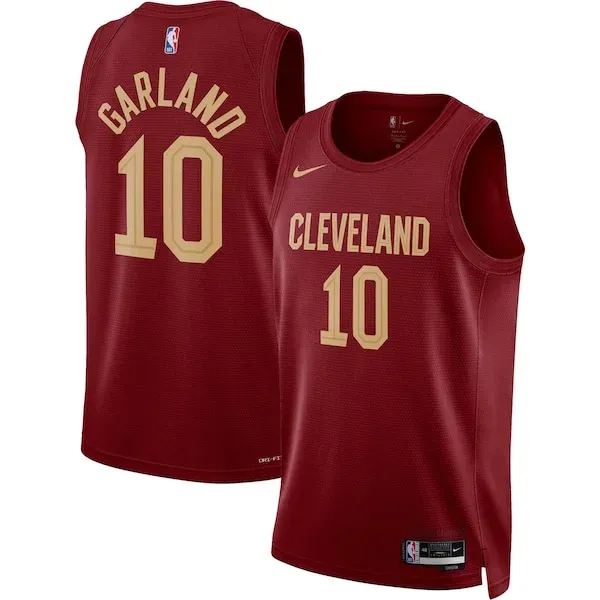 Darius Garland CLE Swingman Jersey - authentic player-jersey - White