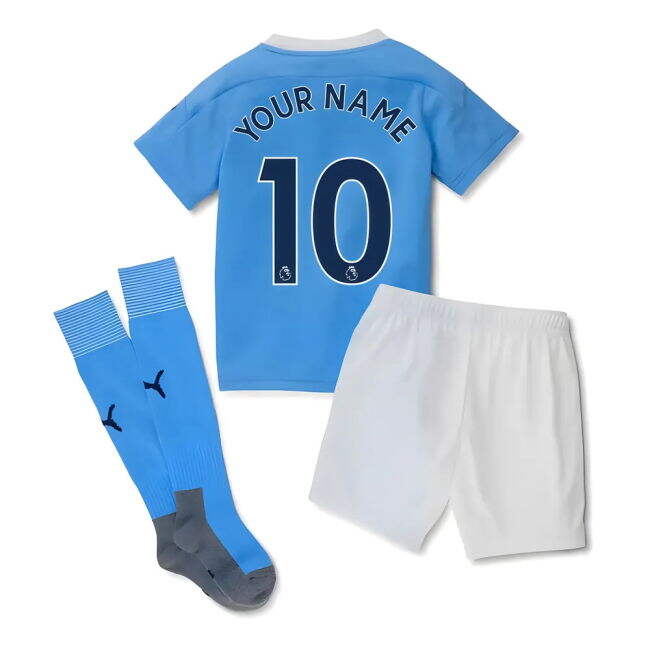 Limited Edition 2020-2021 Manchester City Home Soccer Jersey Excl#519