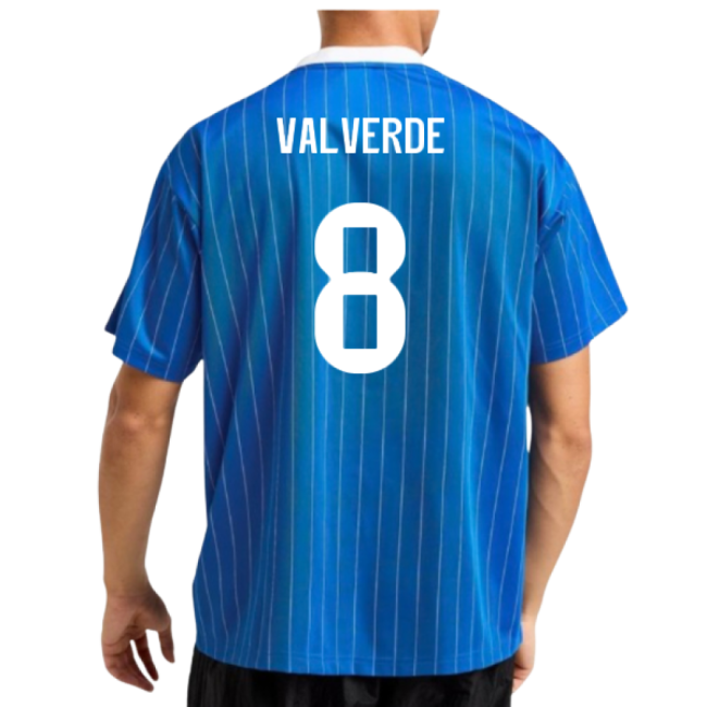 Valverde 8 Latest Lightweight Real Madrid Home Football Shirt (1)