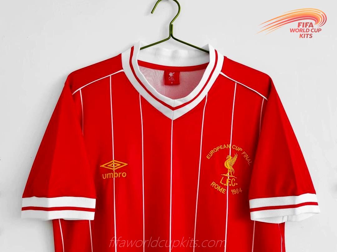 Liverpool 1984 UCL Final Football Kit