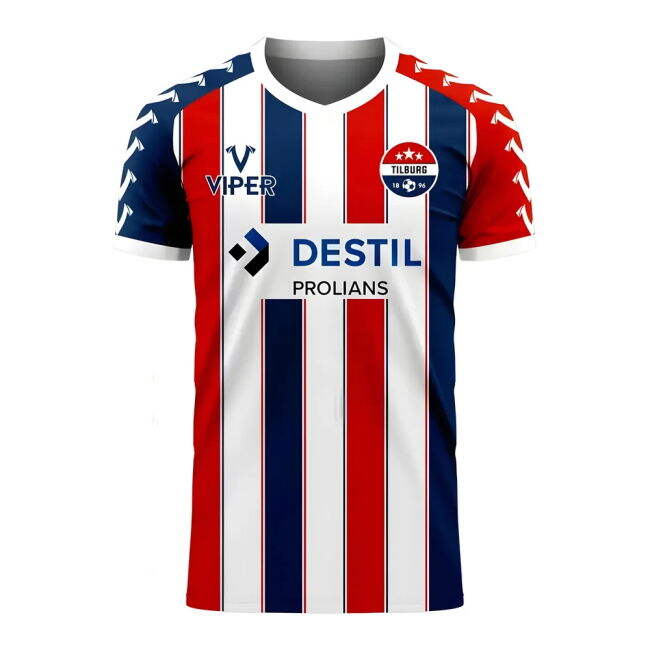 Home Uniform Willem Ii #2025 2025-2026 Season Best Value Retro (v9)