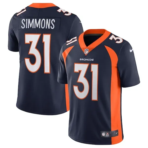 None Justin Simmons Limited Jersey - Navy | NFL Player Jersey