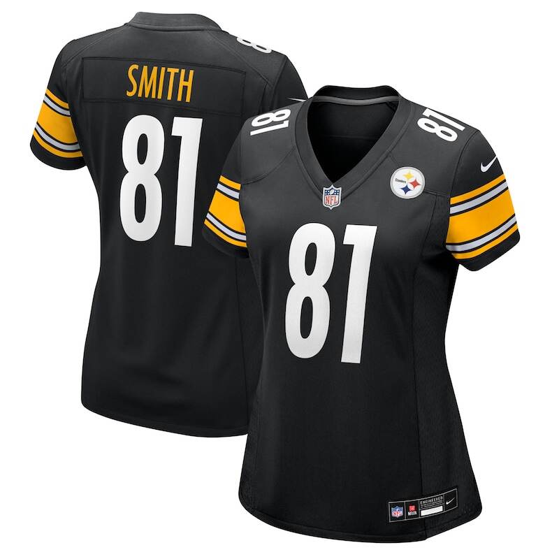 None Jonnu Smith PIT Steelers Durable Authentic Jersey for NFL Fans