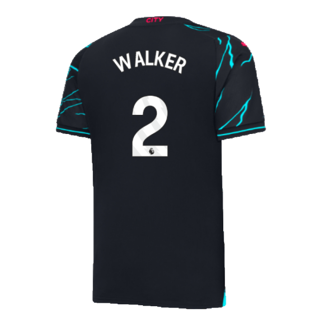 Man City 2023-20 Third Football Kit WALKER 2 L M S