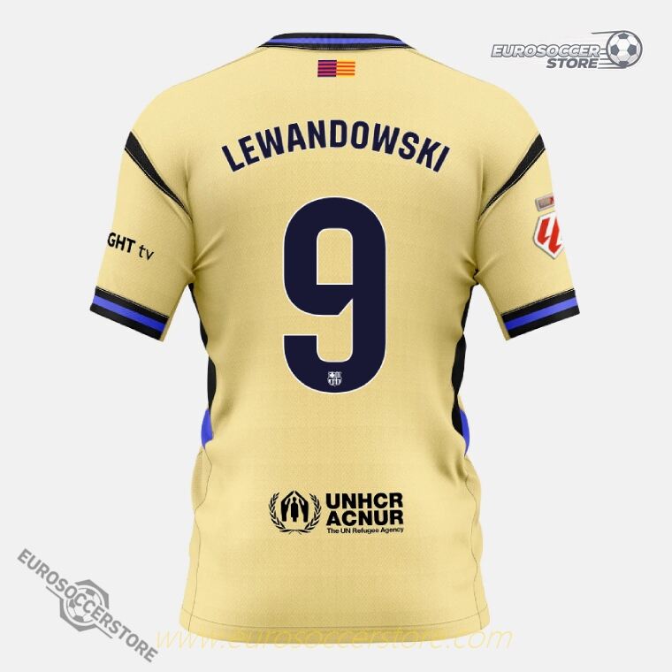 Barcelona Away X Kobe Bryant LEWANDOWSKI 9 Jersey 25-26 (Player Version)