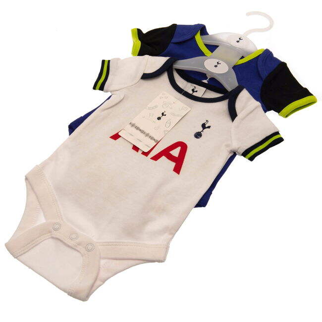 Tottenham Hotspur FC 2 Pack Bodysuit 9-12 Mths LG (Collector's Item)