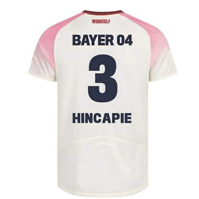 2025-2026 Bayer Leverkusen Away Shirt (Kids) (Hincapie 3)