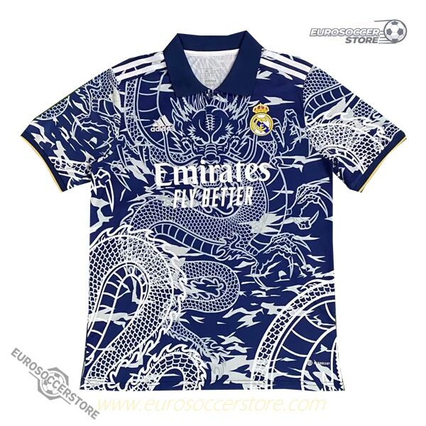 Real Madrid Imperial Dragon Themed Concept Football Jersey for the 23-24 Season