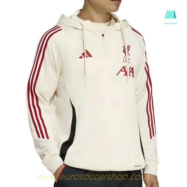2025-2026 Liverpool Track Hoody (White)