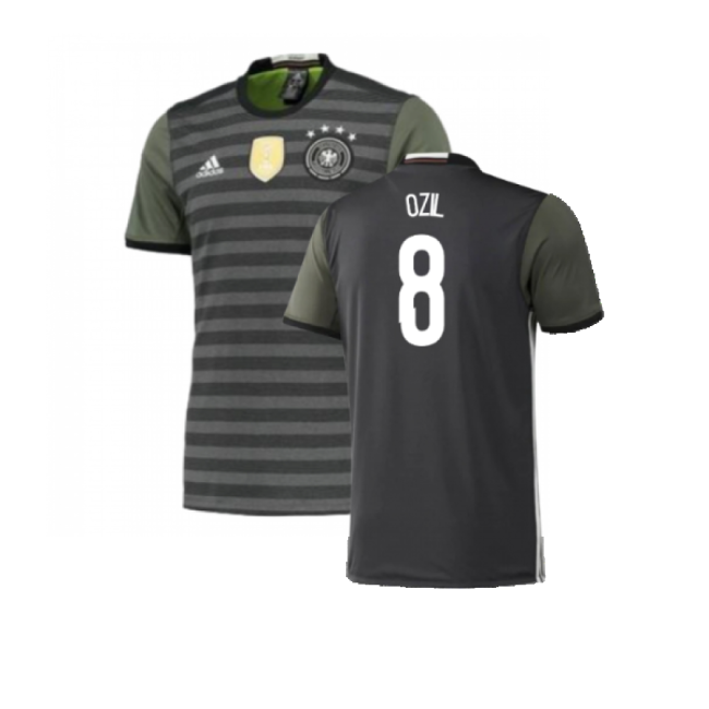 Germany NT Away Football Shirt (Ozil 8)