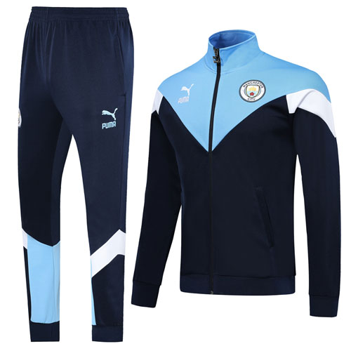 Machester city 2019-20 BlueNavy Jacket Suit - Official Replica 21779