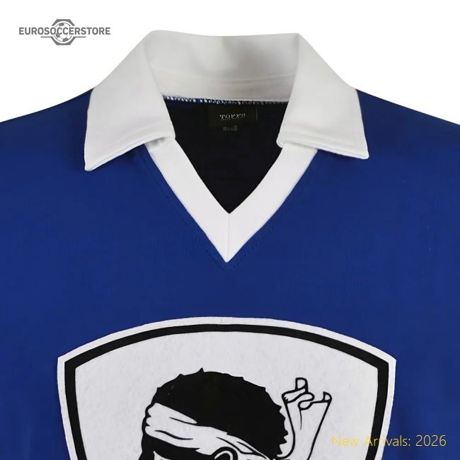 Bastia 1980s Retro Football Shirt - Fan Collection - Supporter Edition