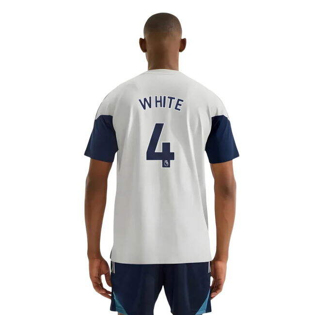 Arsenal 2025-20 Training Football Shirt Featuring White 4 L S