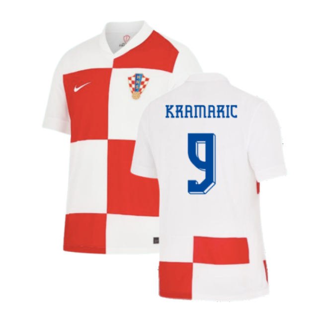 Genuine Croatia 2024-2025 Official Home Shirt Retro Slim