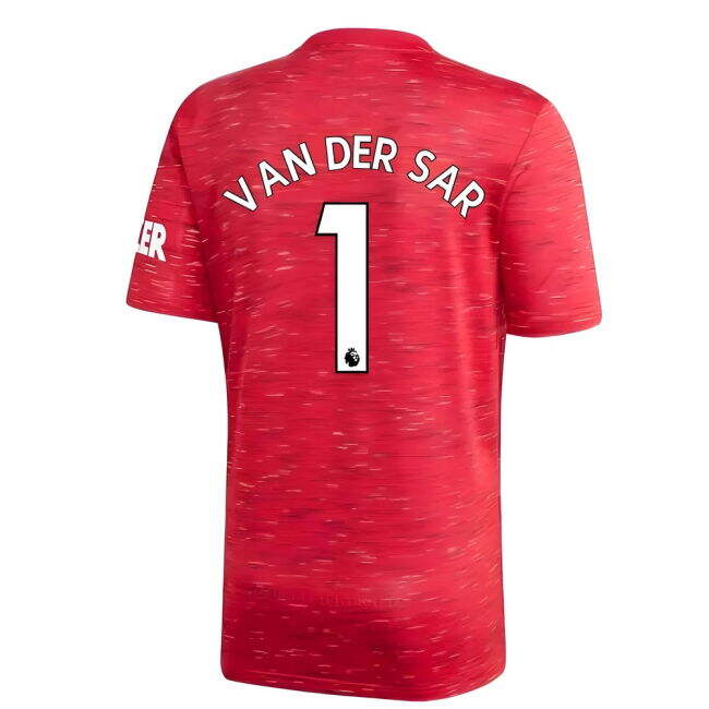 Football Man Utd Adidas Home Football Shirt Van Der Sar #1 Durable...
