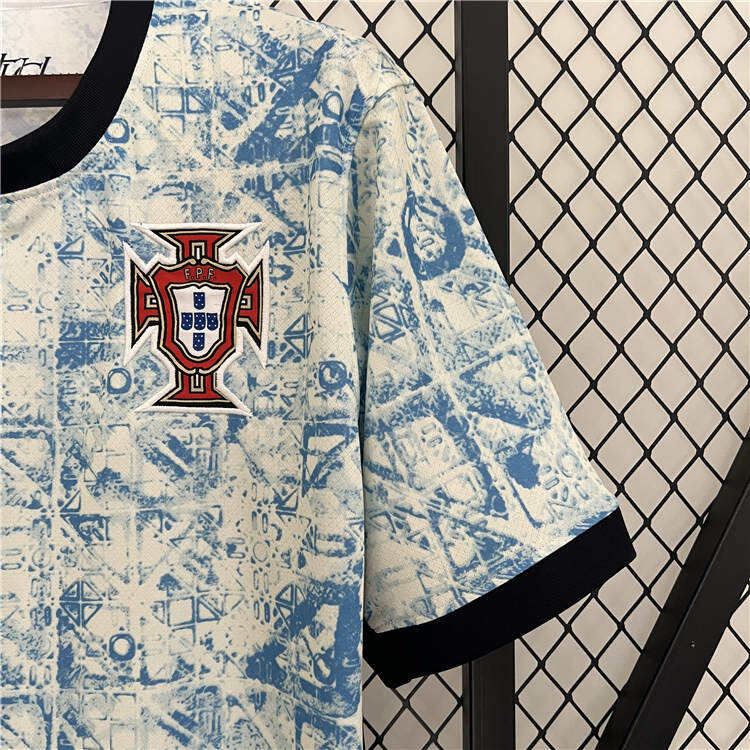 UEFA Euro 2024 Portugal Away Soccer Jersey Football Shirt - Official