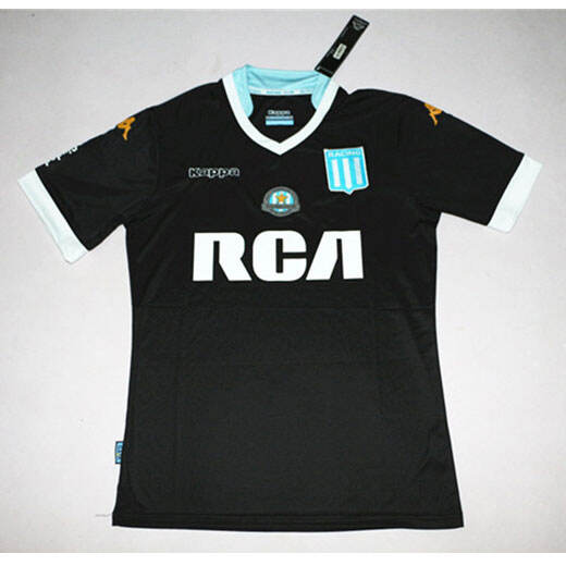 Racing Club Away 201718 Black Soccer Jersey Shirt - Official Replica