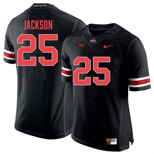 Men Ohio State Buckeyes #25 Bo Jackson Premium Football Jersey