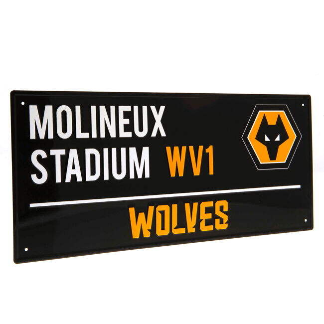 Adult Wolverhampton Wanderers FC Colour Street Sign