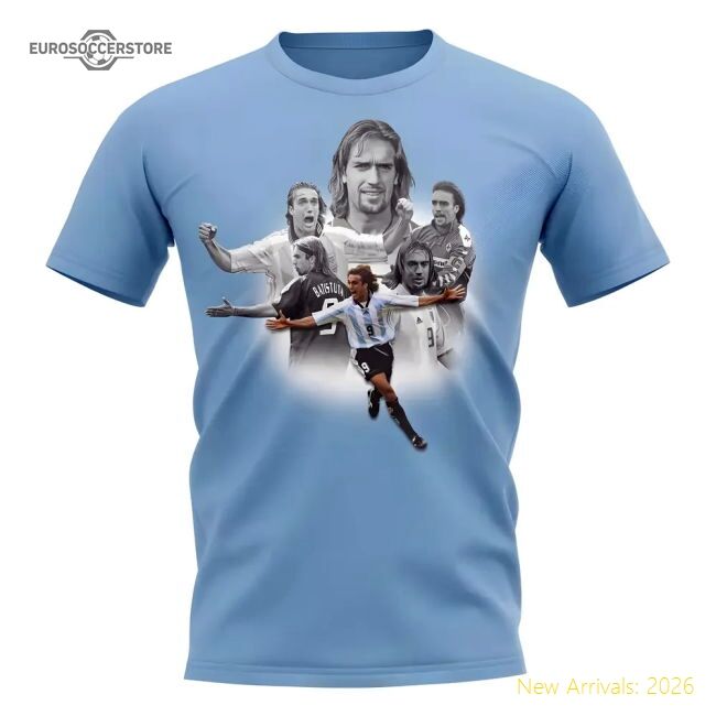 Official Gabriel Batistuta 20242025 Regular Shirt () Slim