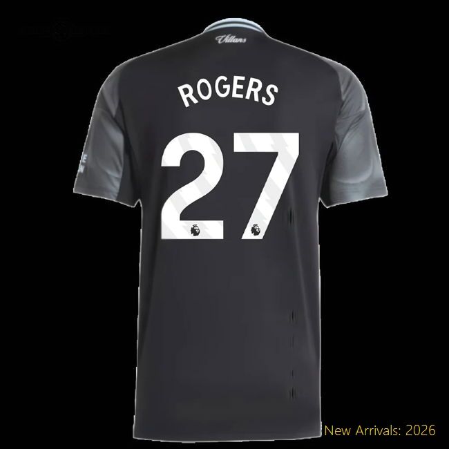 Premium 2025-2026 Aston Villa Away Shirt (rogers 27) - Premium