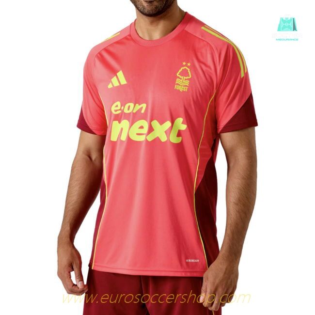 2025-2026 Nottingham Forest Training Shirt (Core Pink) (Your Name)