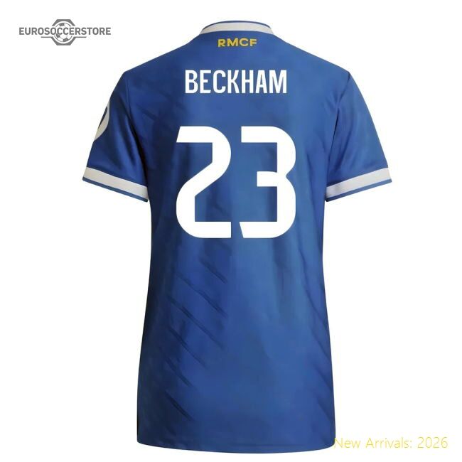 Performance 2025-2026 Real Madrid Authentic Third Shirt (Womens) (Beckham
