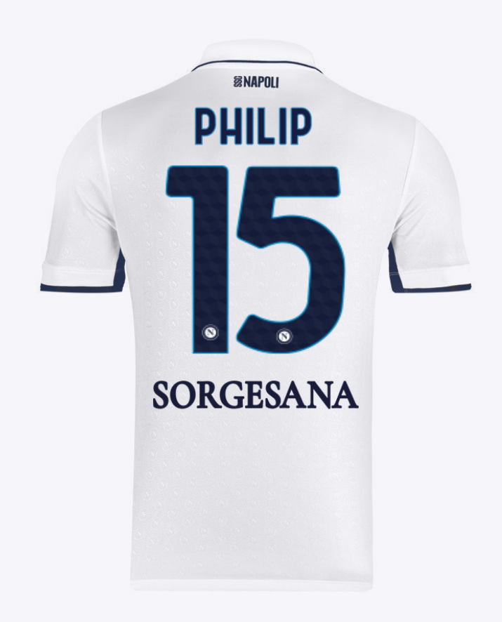 Philip's Napoli Away Jersey for the 24-25 Season (Version 15)