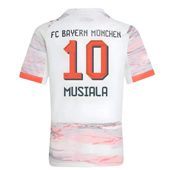 Bayern Musiala #10 Official Licensed Enthusiastic 2024-2025 Season ...