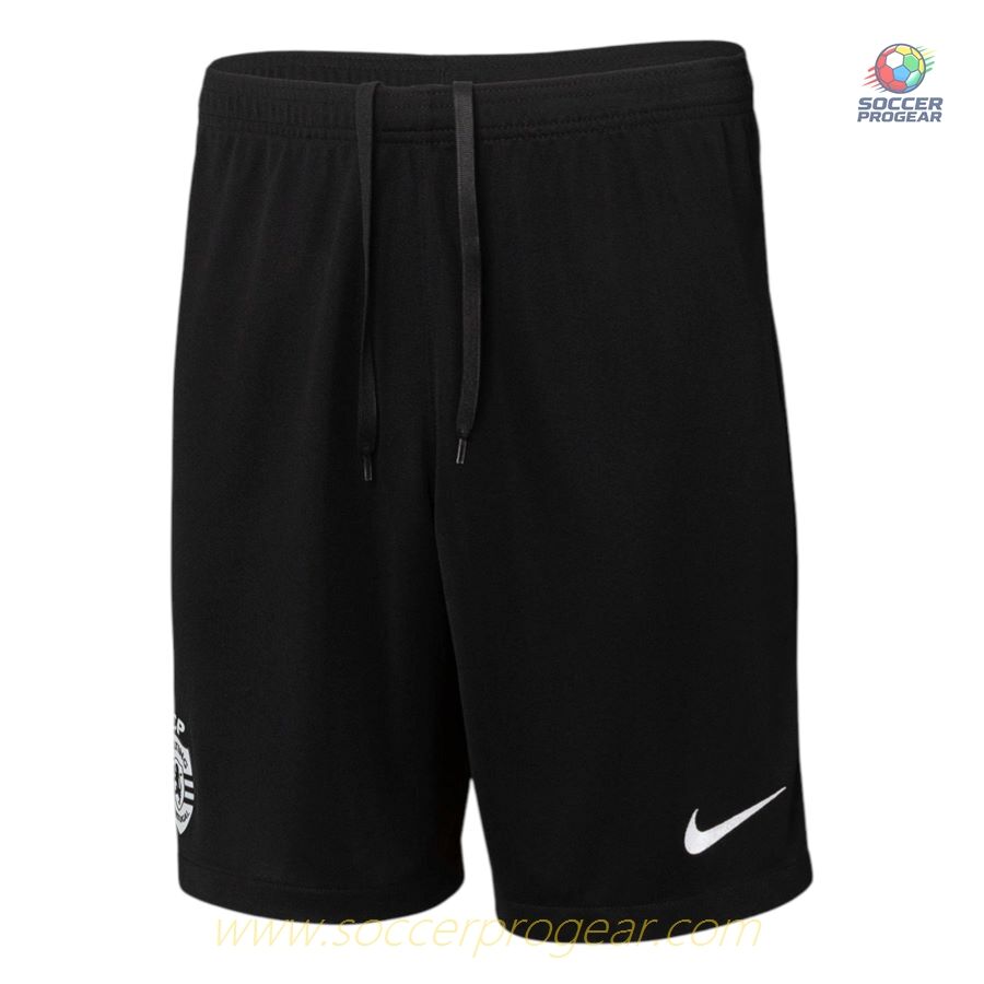 Sporting Away Shorts 2025/26 Collection Black