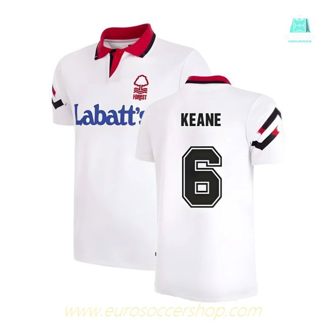 1992-1993 Nottingham Forest Away Retro Shirt (Keane 6)