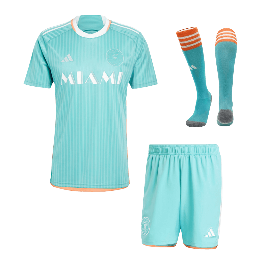 Inter Miami CF Third Away Soccer Jersey Kit(Jersey+Shorts+Socks) 2024A