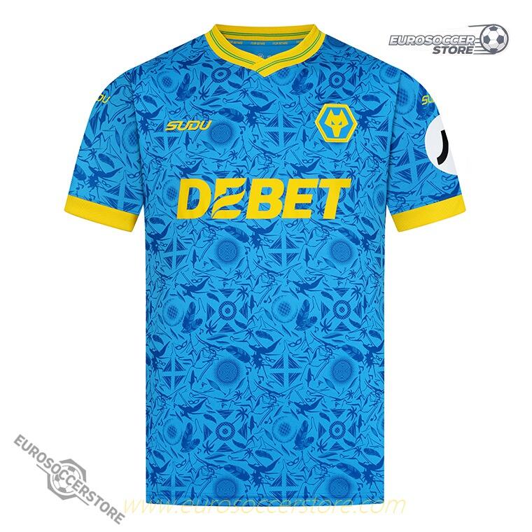 Wolverhampton Wanderers Third HOEVER 26 Football Jersey for the 25-26 Season
