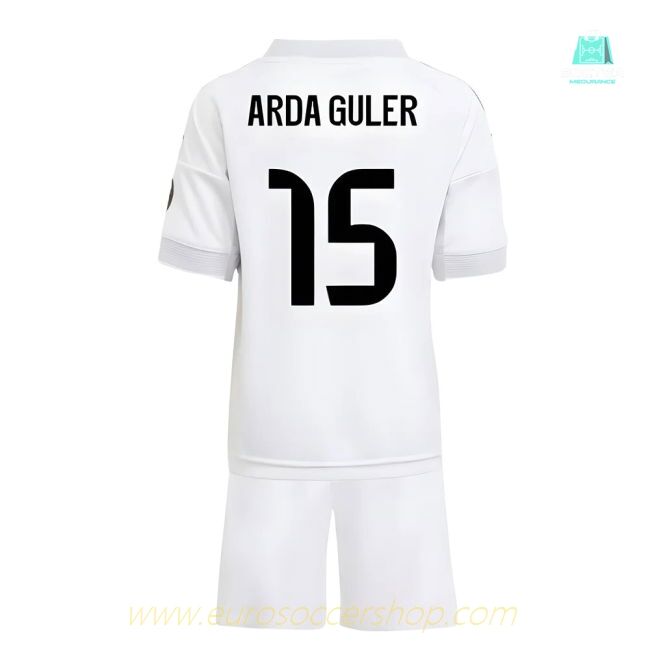 2025-2026 Real Madrid Home Mini Kit (Arda Guler 15)